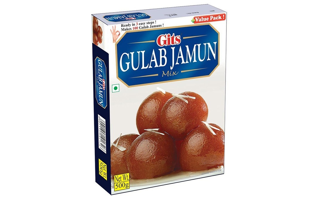 Gits Gulab Jamun Mix    Box  500 grams